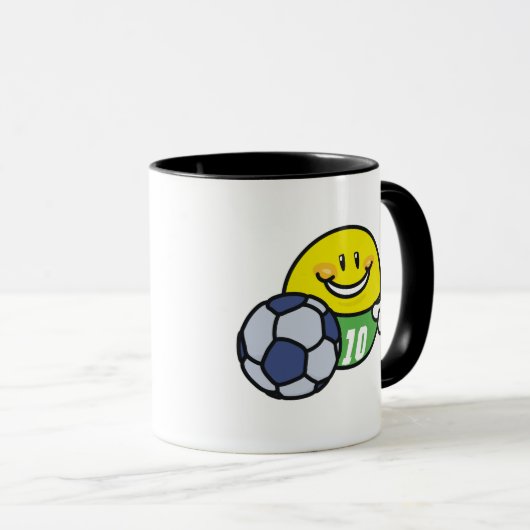 Mug Le football (Devant droit)