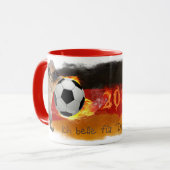 Mug Le football carlin d'Allemagne 2018 (Devant gauche)