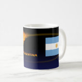 Mug Le football chaud de l'Argentine (Devant droit)