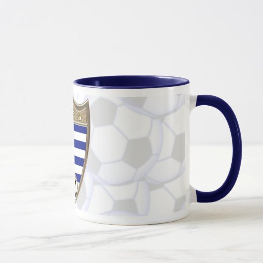 Mug Le football de la Grèce (Droite)