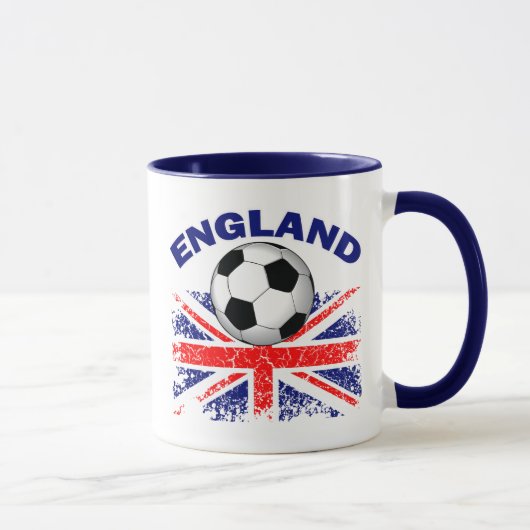 MUG LE FOOTBALL DE L'ANGLETERRE (Droite)