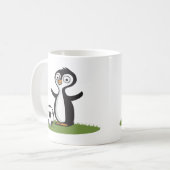 Mug Le football de Penquin (Devant gauche)