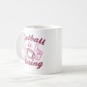 Mug Le football est ennuyeux (Devant gauche)