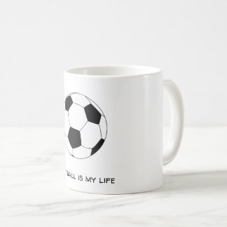 Mug Le football est ma vie