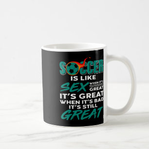 Mug Le football est toujours génial pas de problème la
