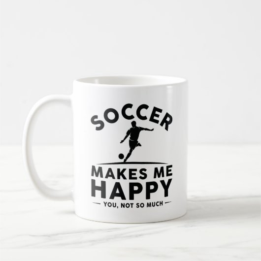 Mug Le Football Me Rend Heureux (Gauche)