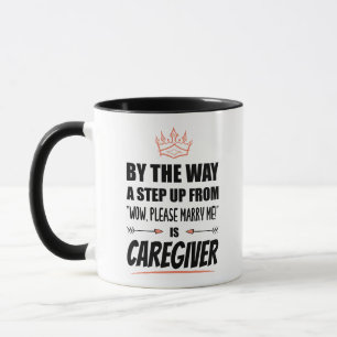 Mug Le fournisseur de soins est l'ultime en appel. Drô