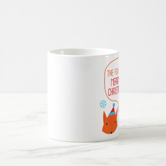 Mug Le Fox dit Joyeux Noël ! (Centre)