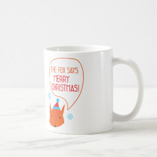 Mug Le Fox dit Joyeux Noël !
