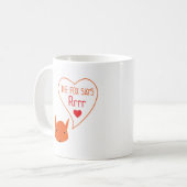 Mug le Fox indique je t'aime ! (Devant gauche)