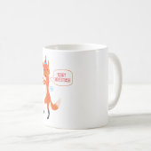 Mug Le Fox indique le Joyeux Noël ! (Devant droit)