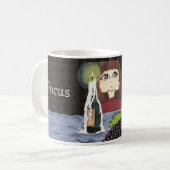 Mug Le foyer de Quantum Cutie de travail de bougie (Devant gauche)