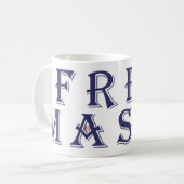 Mug Le franc-maçon (Devant gauche)