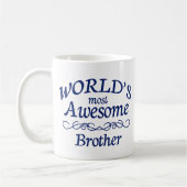 Mug Le frère le plus impressionnant du monde (Gauche)