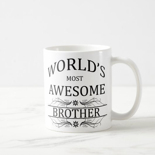 Mug Le frère le plus impressionnant du monde (Droite)
