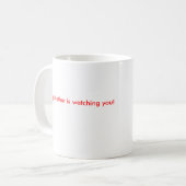 Mug Le frère m'observe (Devant gauche)