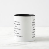 Mug Le frisson du golfeur (Centre)