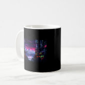 Mug Le front de mer de Cyberpunk City (Devant gauche)