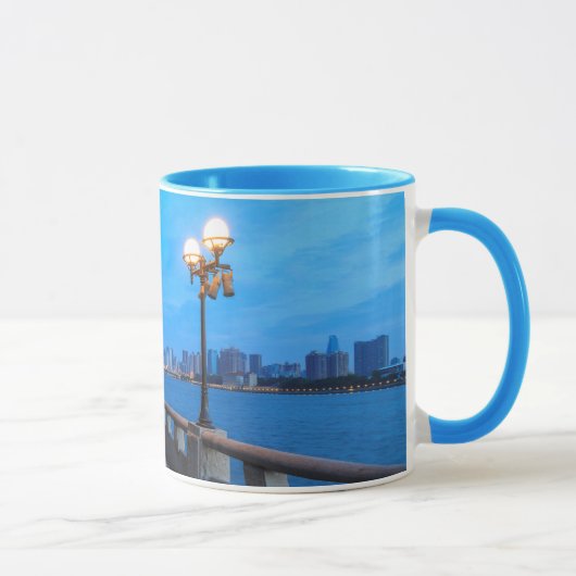 Mug Le front de mer de Guangzhou (Droite)