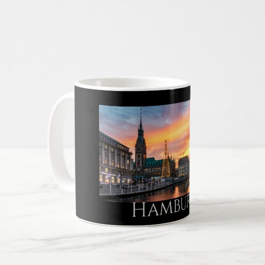 Mug Le front de mer Pittoresque de Hambourg (Devant gauche)