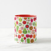 Mug le fruit badine la pomme d'illustration (Centre)