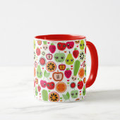 Mug le fruit badine la pomme d'illustration (Devant droit)