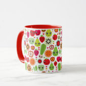 Mug le fruit badine la pomme d'illustration (Devant gauche)