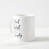 Mug Le fruit de l'Esprit pousse dans le sein (Devant gauche)