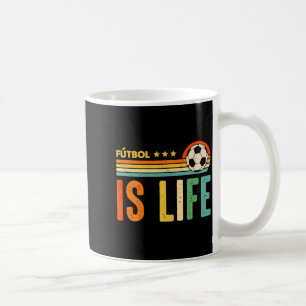 Mug Le Futbol Est La Vie Amateur De Football Foot Drôl