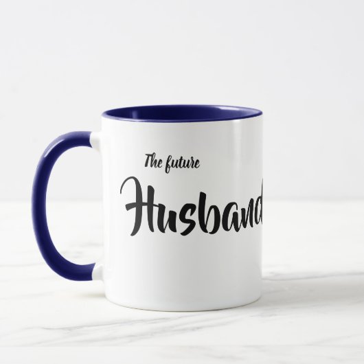 Mug le futur mari (Gauche)