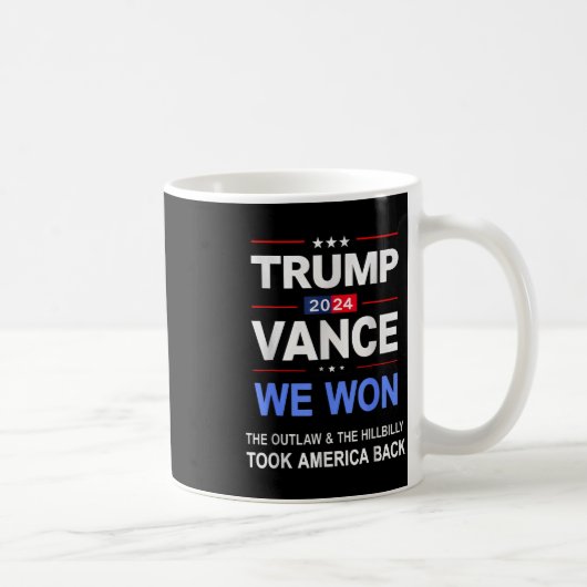 Mug Le Gagnant Trump Vance Nous Avons Remporté Le Jeu (Droite)