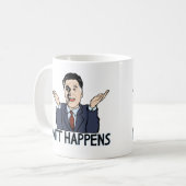Mug Le gant se produit (Devant gauche)
