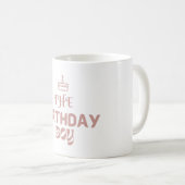Mug Le garçon d'anniversaire (Devant droit)
