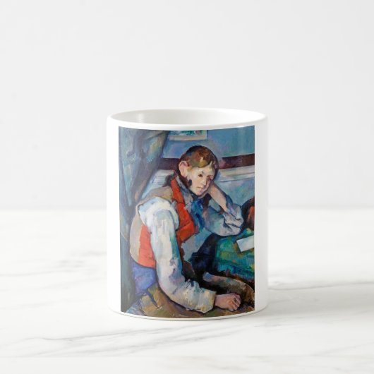 Mug Le Garçon de la Veste Rouge, Cezanne (Centre)