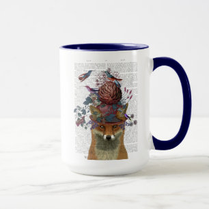 Mug Le gardien d'oiseaux Fox avec Artichoke