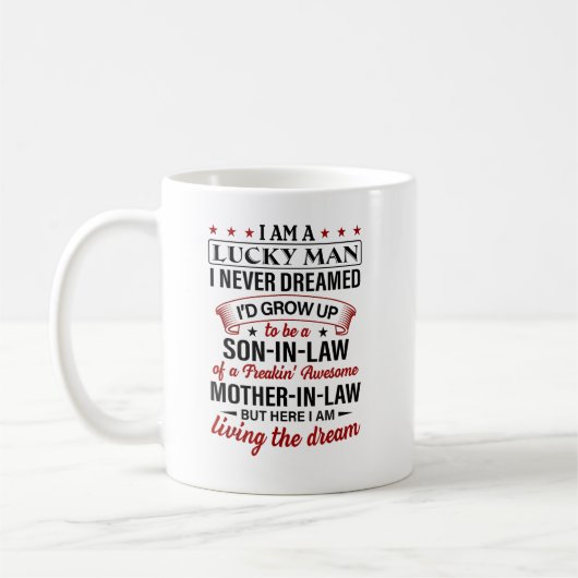 Mug Le gendre d'une belle-mère (Gauche)