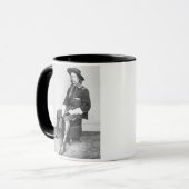 Mug Le Général George A. Custer (photo de b/w) (Devant gauche)