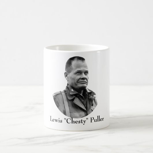 Mug Le Général Lewis Burwell Puller -- "Vaniteux " (Centre)