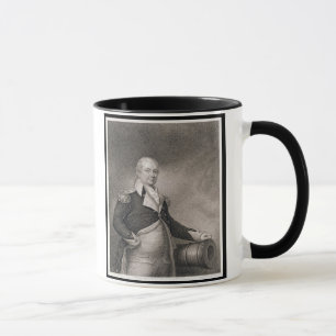 Mug Le Général principal Henry Knox (1750-1806) gravé