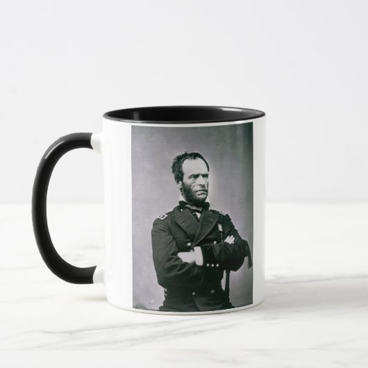 Mug Le Général William T. Sherman (1820-91) (photo de (Gauche)