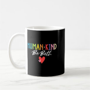 Mug Le genre humain doit diffuser à la fois la gentill