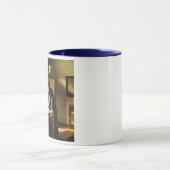 Mug Le géographe de Johannes Vermeer (circa 1669) (Centre)