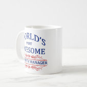 Mug Le gestionnaire immobilier le plus impressionnant (Devant gauche)