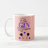 Mug Le Gin Queen Rose élégant (Gauche)