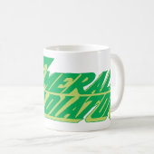 Mug Le gladiateur d'émeraude (Devant droit)