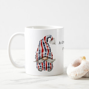 Mug Le Gnome dans les étoiles et les vêtements en ba