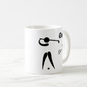 Mug Le golf est mon jeu ! (Devant droit)