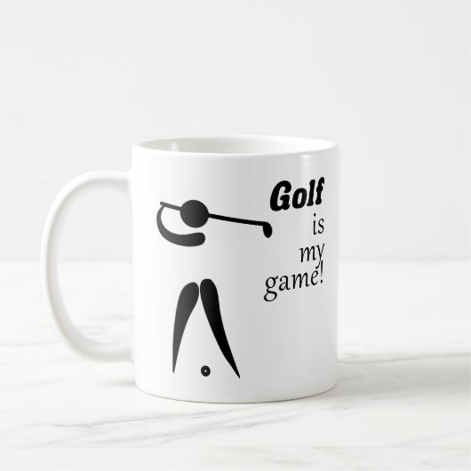 Mug Le golf est mon jeu ! (Gauche)