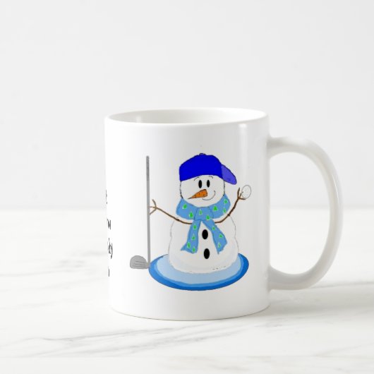 Mug Le golf est ouvert toute l'année (Droite)