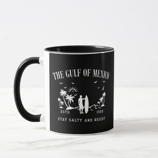Mug Le golfe du Mexique reste salé et résiste (Gauche)